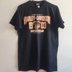 Harley-Davidson Shirt Mens Medium Black Las Vegas 1903 Motorcycle Tee 2022 New